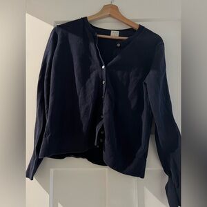 Women's Navy Cardigan